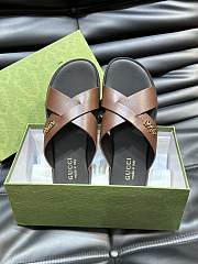 Okify Gucci Brown Slides EU38-45 19752 - 1