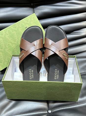 Okify Gucci Brown Slides EU38-45 19752