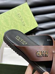 Okify Gucci Brown Slides EU38-45 19752 - 5