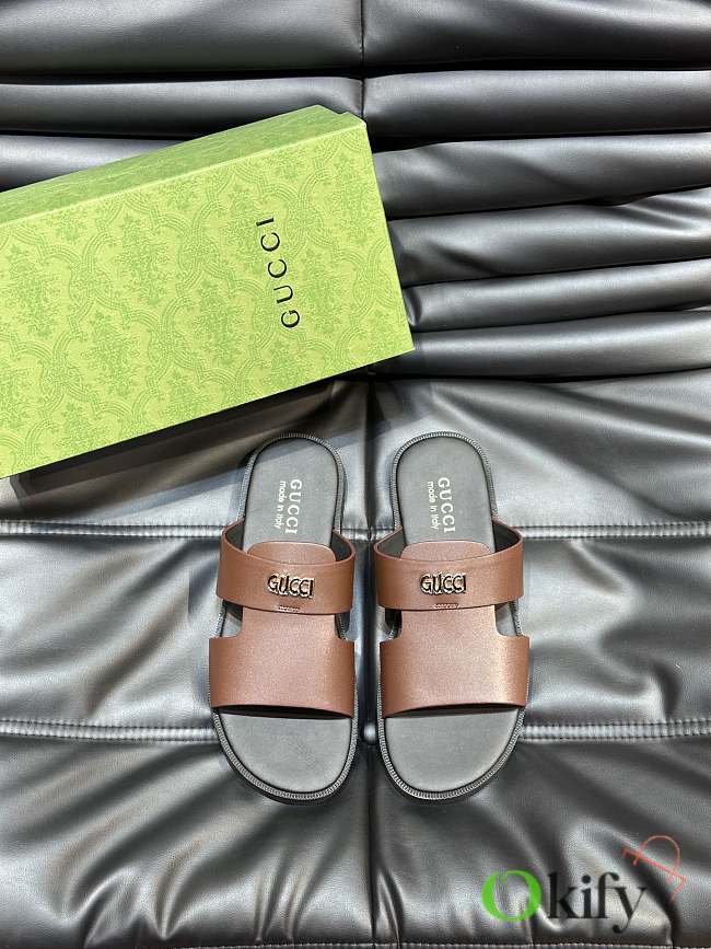 Okify Gucci Brown Slides EU38-45 19754 - 1