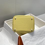 Okify Hermes Picotin Lock 18 In Yellow 18x19x13cm  - 3