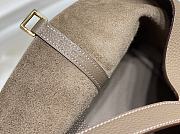 Okify Hermes Picotin Lock 22 In Beige 22x21x17cm  - 4