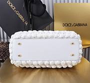 Okify Dolce & Gabbana Raffia Crochet Sicily Bag 20x16x8cm - 2