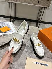 Okify Louis Vuitton White Loafers EU35-45 - 3