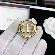 Okify Dior Gold Hairclip 19802 - 2