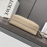 Okify Loewe Mini Flamenco Clutch In Beige Nappa Calfskin 23x18x9cm - 2