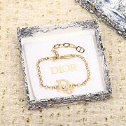 Okify Dior White Flower Bracelet - 1