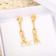 Okify Dior Gold Earrings 19833 - 1