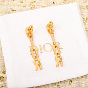 Okify Dior Gold Earrings 19833 - 3