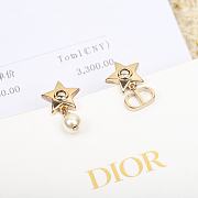 Okify Dior Gold Star Earrings 19835 - 5