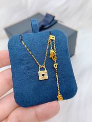 Okify APM Monaco Gold Heartlock Necklace  - 1