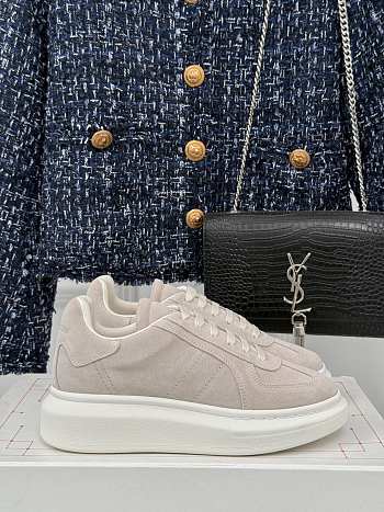 Okify Alexander McQueen Cream Sneakers EU34-46