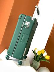 Okify Hermes Dark Green Suitcase  - 6