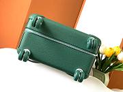 Okify Hermes Dark Green Suitcase  - 4