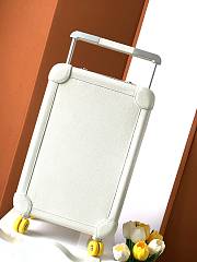 Okify Hermes White Suitcase  - 1