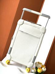 Okify Hermes White Suitcase  - 2