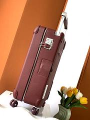 Okify Hermes Dark Red Suitcase  - 3