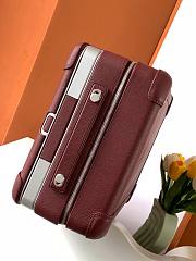 Okify Hermes Dark Red Suitcase  - 2