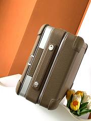 Okify Hermes Light Brown Suitcase  - 4