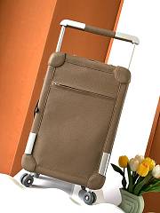 Okify Hermes Light Brown Suitcase  - 3