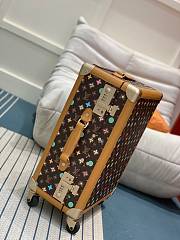 Okify Louis Vuitton Rolling Trunk Suitcase With Multicolor M25241 39x55x21cm  - 3