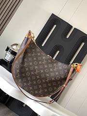 Okify Louis Vuitton Brown Monogram Loop Hobo Bag 38x20x10cm  - 2