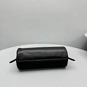 Okify MiuMiu Black Nappa Leather Pouch Bag 22x10x9cm  - 2