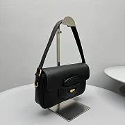 Okify MiuMiu Black Penny Leather Bag 24x15x5cm  - 3