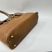 Okify MiuMiu Brown Aventure Nappa Leather Bag 40x13x30cm  - 4