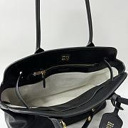 Okify MiuMiu Black Aventure Nappa Leather Bag 40x13x30cm  - 4