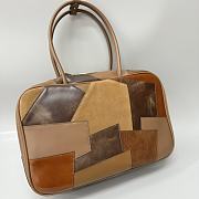 Okify MiuMiu Leather Patchwork Beau Bag 34x23x12cm  - 4