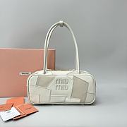 Okify MiuMiu Arcadie 24SS Bag In White 29x9x13cm  - 1