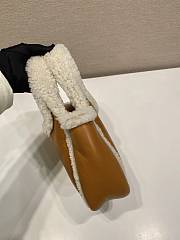 Okify Prada Mini Shearling Bag 18x15.5x10cm  - 4