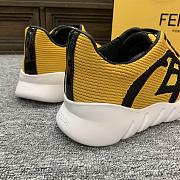 Okify Fendi Little Monster Yellow Trainers For Men EU38-46 - 3