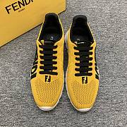 Okify Fendi Little Monster Yellow Trainers For Men EU38-46 - 2