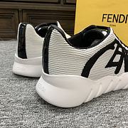 Okify Fendi Little Monster White Trainers For Men EU38-46 - 3