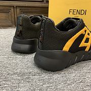 Okify Fendi Little Monster Black And Yellow Trainers For Men EU38-46 - 5