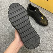 Okify Fendi Little Monster Black And Yellow Trainers For Men EU38-46 - 2