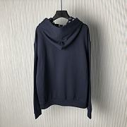 Okify Louis Vuitton Navy Blue Hoodie XS-L - 2