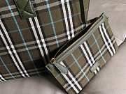 Okify Burberry London Check Tote Bag In Blue 51.3x18.5x29cm - 2