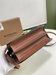 Okify Burberry Two Tone Canvas And Leather TB Bag 21x16x6cm 19982 - 3