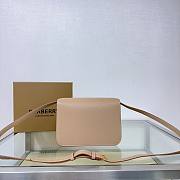 Okify Burberry Two Tone Canvas And Leather TB Bag 21x16x6cm 19983 - 2