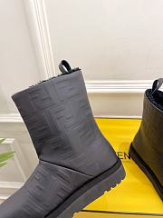 Okify Fendi Apres Chic Black Snow Boots EU35-41 - 3