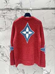 Okify Louis Vuitton Ski Sweater In Red SML - 5