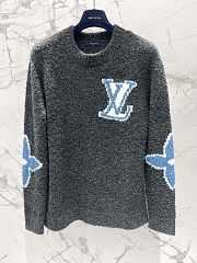 Okify Louis Vuitton Ski Sweater In Grey Gray SML - 1