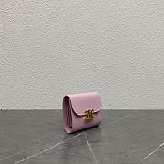 Okify Celine Trimophe Card Holder In Pink 10.5x7x1cm - 4