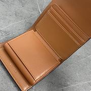 Okify Celine Trimophe Card Holder In Brown 10.5x7x1cm - 2