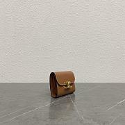 Okify Celine Trimophe Card Holder In Brown 10.5x7x1cm - 3