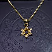 Okify Chrome Hearts Gold Necklace 20028 - 1