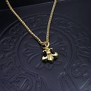 Okify Chrome Hearts Gold Necklace 20029 - 3